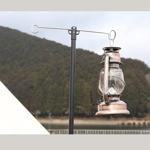 SMore S More Aluminiowy stojak na latarnię Alumi Lantern Stand Smoft002lSta Czarny [akcesoria do latarenek zewnętrznych]