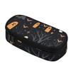 Pencil Case High Capacity Wear Resistant Polyester Zipper Closure with Mesh Pocket Removable Divider and Pen Slots for Boys Girls