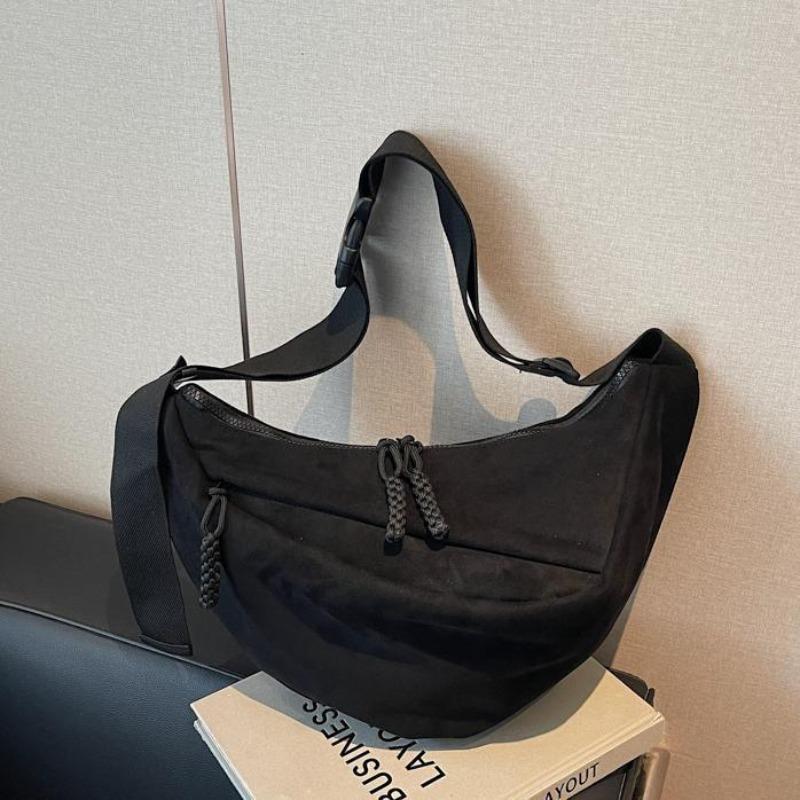 Mode Wildleder Knödelbeutel große Kapazität Damen neue lässige Schulter Umhängetasche Textur vielseitig Pendler Tasche