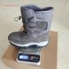 Men's Winter High-Top Snow Boots - Large Size, Plush-Lined, Waterproof, Warm Cotton