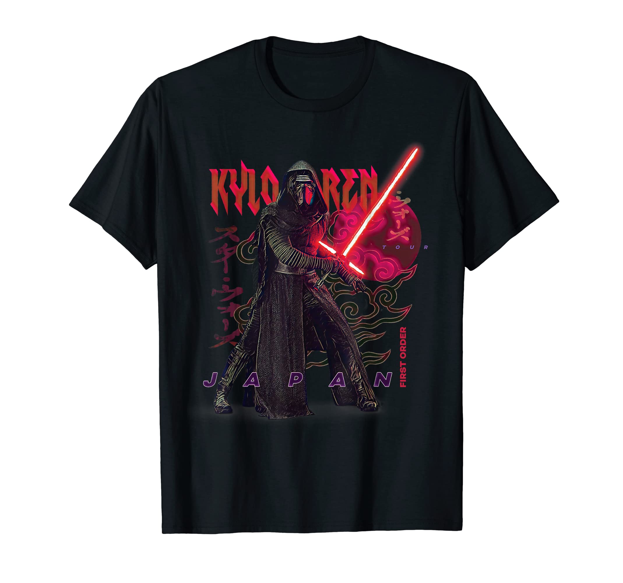 

Star Wars Kylo Ren Japanese Version T-Shirt чорний