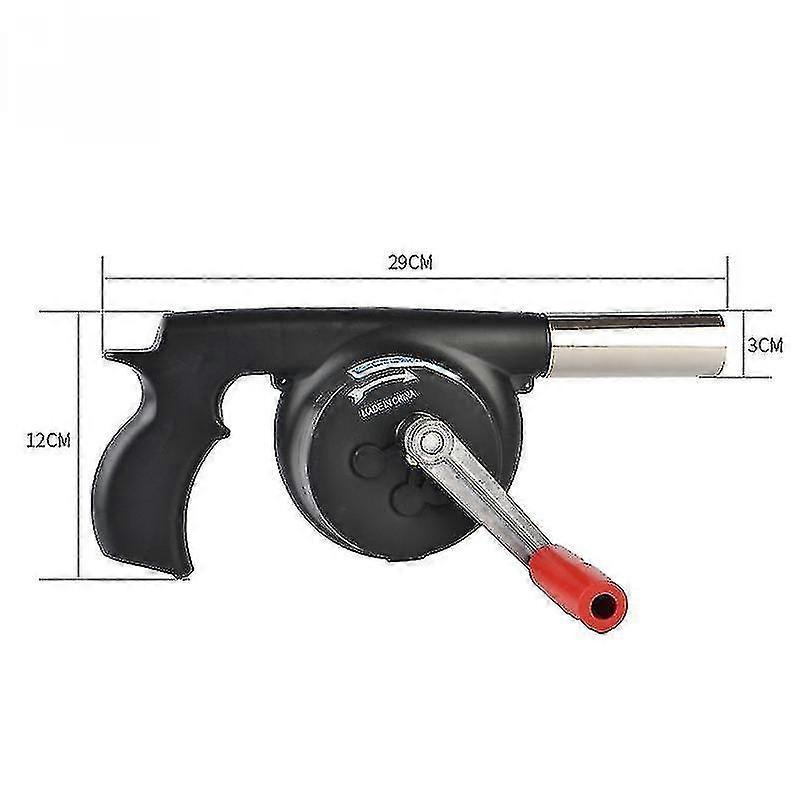 Hand Blower Household Hand Portable Barbecue Blower Small Hair Dryer Outdoor Barbecue Accessories Tools - PR