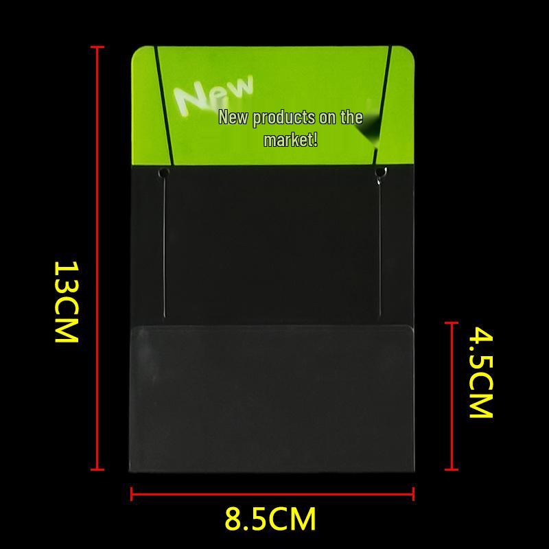 Transparent PVC Shelf Label Sleeve for Pharmacy and Baby Store Price Tags