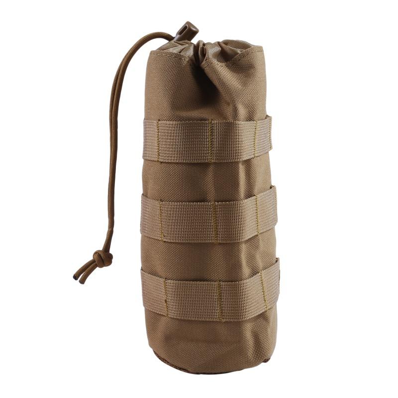 Outdoor Camping Hiking Hanging Water Bottle Bag With Mountaineering Backpack Water Cup Cover Portable Bottle Bags