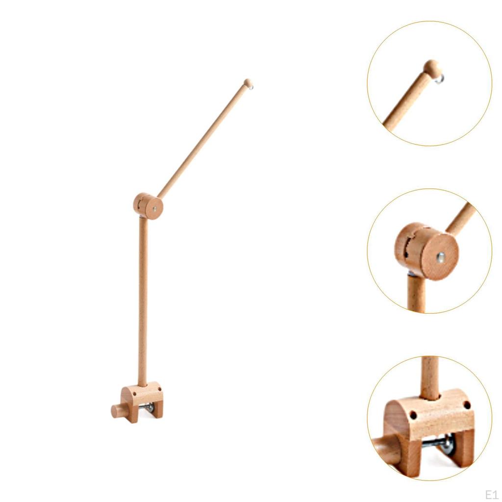 28 inch Screw Crib Mobile Bed Bell Holder DIY Toy Decoration for Cot