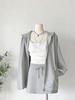 Women's Casual Hoodie Sportswear Set - Versatile Spring Jacket and Short Skirt Korean Style Outfit 2026
