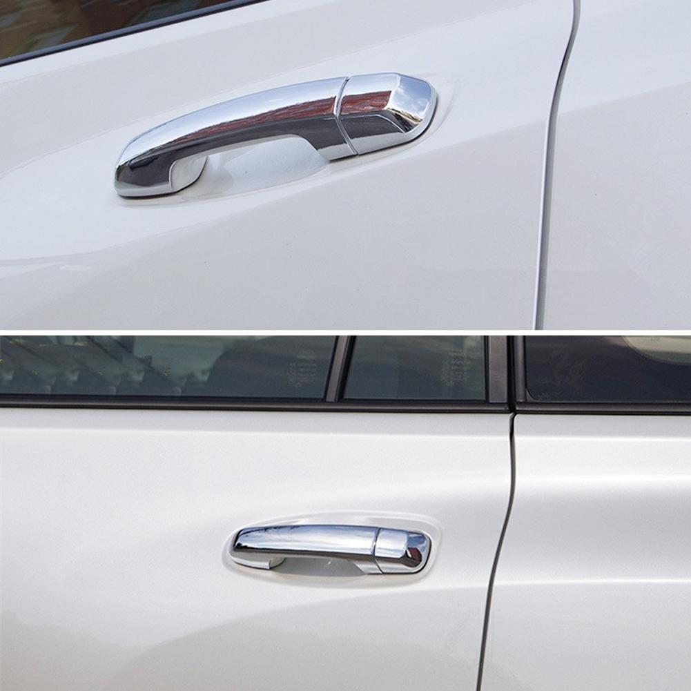 8PCS ABS Chrome Car Door Handle Protective Cover Trim Set for Toyota Prado 150 Land Cruiser Prado J150 2010 - 2019 LC150 LC200
