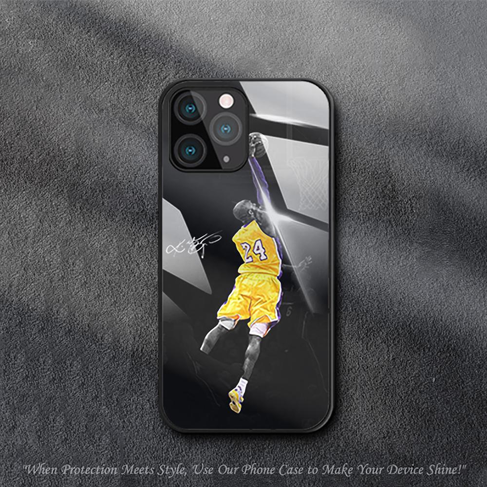 Basketball Mamba Kobe 24 Case For iPhone Samsung Galaxy Redmi Note S 17 16 15 14 13 20 24 25 54 Pro Max Ultra Fe Air Tempered Glass Cover