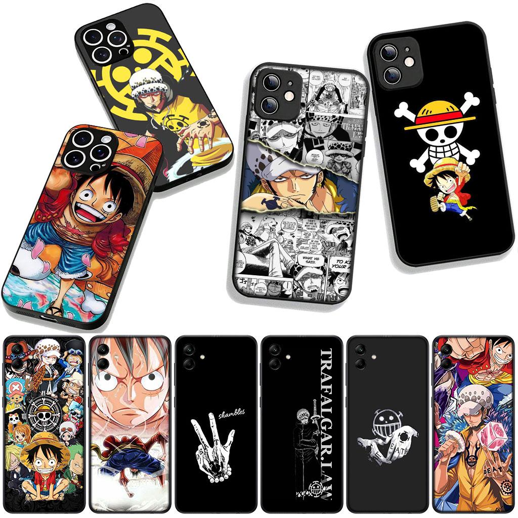 Trafalgar Water Law One Pieces Luffy Phone Cover for Apple iPhone 16 15 14 Plus 13 12 Mini 17 Pro Max + ProMax 16E Air Case