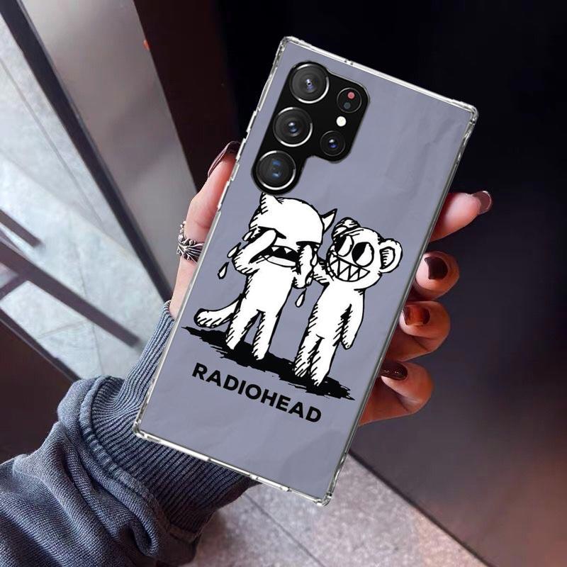 

Bnad R-Radiohead Phone Case For Samsung Galaxy S26 S25 Edge S24 S23 Ultra S22 Plus S21 S20 FE Soft TPU Back Cover Funda Galaxy S Samsung S24 FE