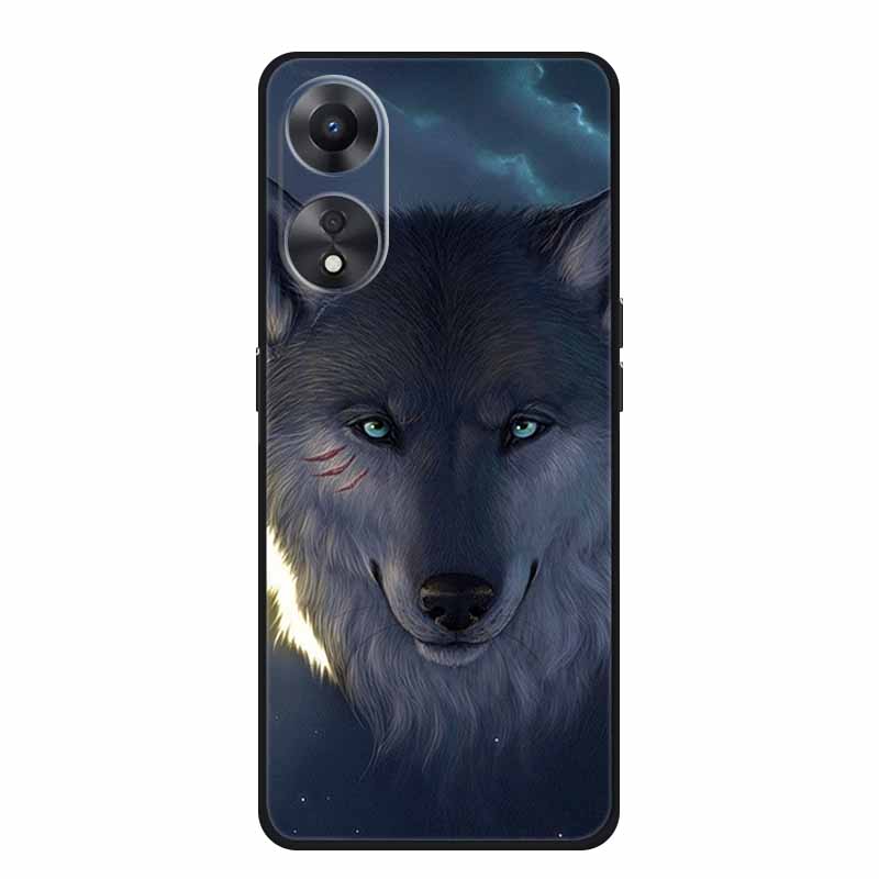 For OPPO A78 5G Case Fashion Silicone Soft TPU Back Cover For Oppo A58 A58X 5G OPPOA78 5G Phone Cases Shockproof CPH2483 Fundas