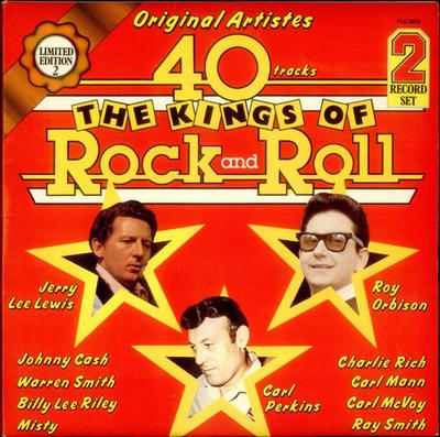LP Record VARIOUS - The Kings Of Rock And Roll PLD8016 Pickwick Record 1980 UK Rock Used