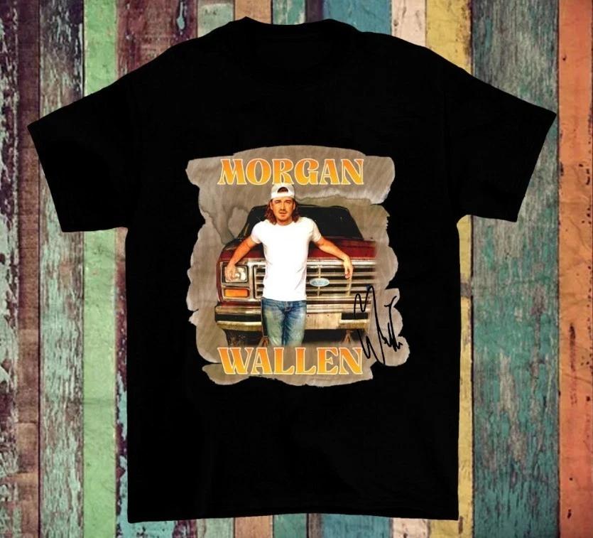 Morgan Wallen Leopard Print T-shirt, Country Music T-shirt Lyrics S