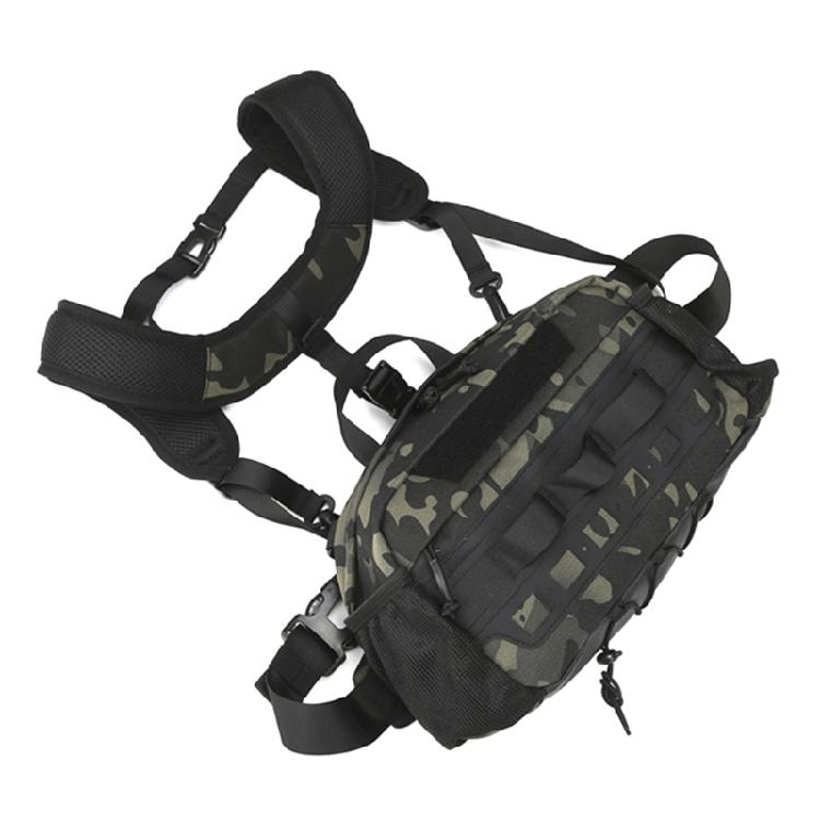Atmungsaktiver Angelrucksack Schultertasche für Angeln Spritzwassergeschützte Aufbewahrungstasche für Angelzubehör Fliegenfischer Rucksack