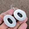 Bloodstone Gemstone Handmade 925 Sterling Silver Jewelry Earring 2.13" KKG-661