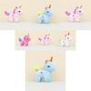 Colorful Unicorn Plush Keychain Soft Toy Cute Wedding And Bag Accessory