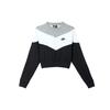 Logo Loose Cropped Sports Hoodie Women Hoodies Black BV4954-010