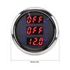 52MMCelsius2in 3‑In‑1 Water   Meter Sewage Gauge Voltage Instrument 0‑190 Ohm  EU Standard