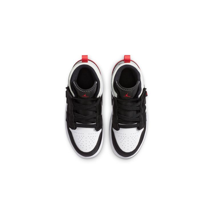 New Jordan 1 Mid ALT PS Red Black Toe AR6351-100