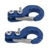 2Pcs RC Trailer Hook Aluminum Alloy Corrosion Resistant RC Trailer Chain for SCX10 110 Car Model