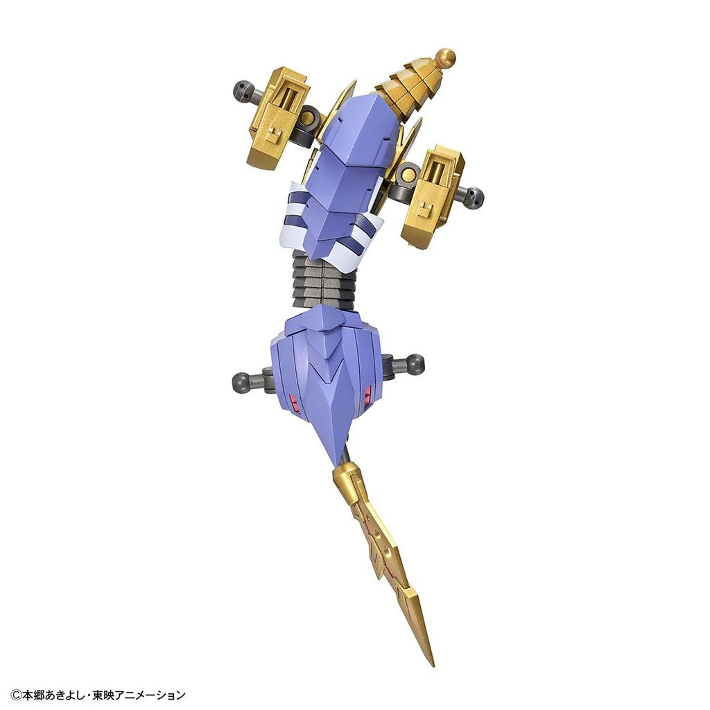Standard Digimon Adventure Metal Garurumon plastic model Figure-rise (AMPLIFIED) Color-coded