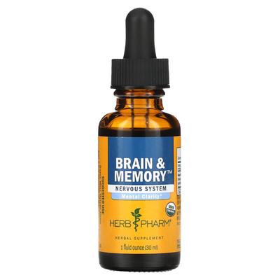 Herb Pharm, Beyin ve Hafıza, Sinir Sistemi, 1 fl oz (30 ml)