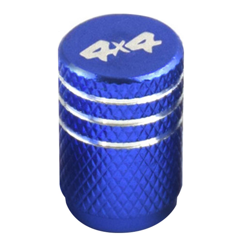 Aluminum Alloy Valve Stem Tire Valve Cap Laser Car Logo Unique Car Tire Decoration Screw-on Small Accessories