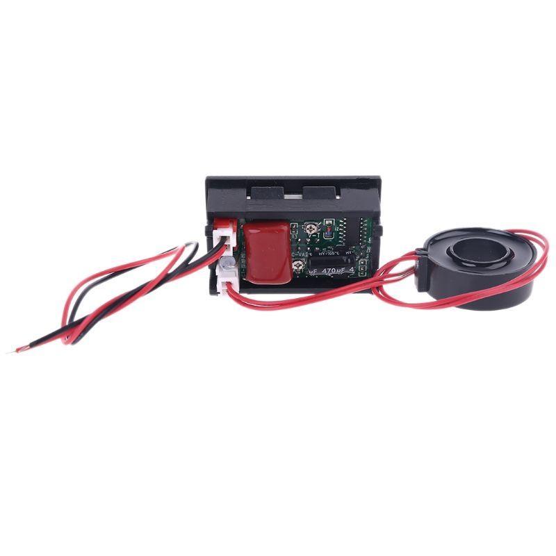 AC 60-500V Gauge Current Display Meter 10/50/100A Voltmter Ammeter Multifunction Digital Display Gauge -10~65℃