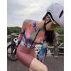Womens Cycling Jersey Long Sleeve Quick Dry UV Protection Bike Top