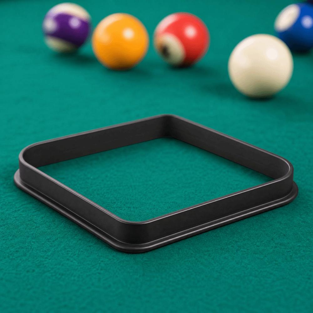 2PCS Rigid Frame Triangular Ball Frame Triangular Shape Snooker Ball Rack Billiard Practice