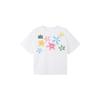 Xiaoyinman Girls' Cartoon Print Short Sleeve T-shirt