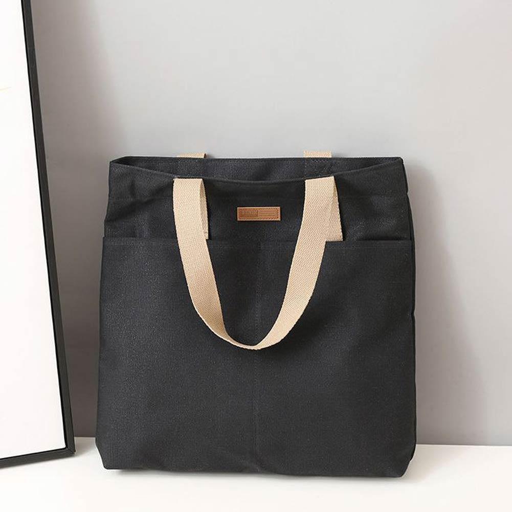 Women's Tote Bag Large capacity Canvas Hand-held Shoulder bag  Handbag Convenient Underarm pouch Class Commuter Bag