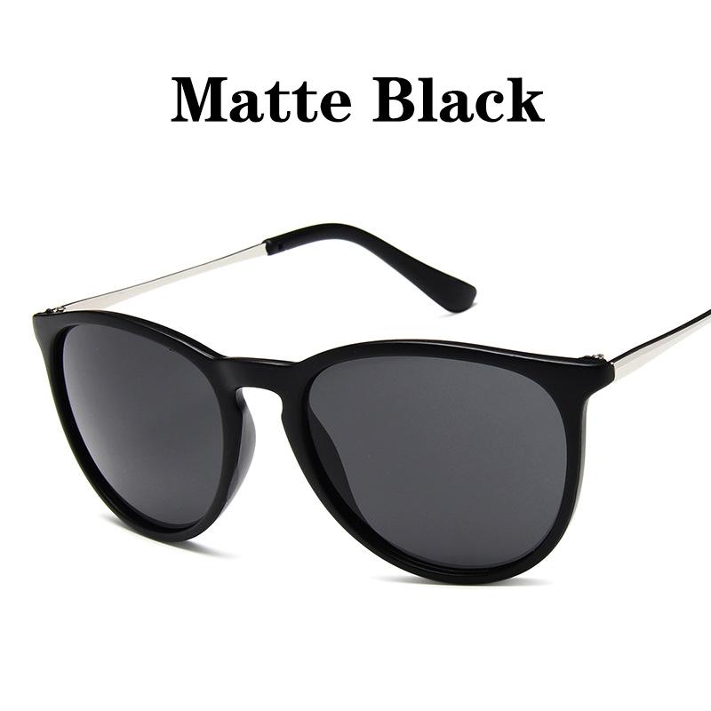 Popular Metal Frame Vintage Sunglasses Women Men Round Sun Glasses Eye Glasses For Male Female Reflective Film Sunglasses