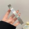 Korean Fashion Accessories Women Elegant Hair Clips Barrettes for Girls Metal Hair Claws Hairpin Bangs Duckbill Clip Ponytail