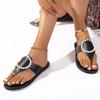 Fashion Plus Size 2025 Summer New Women's Flip Flops Slippers Outdoor Low Heel String Bead Sandals High Quality Daily Beach Slippers