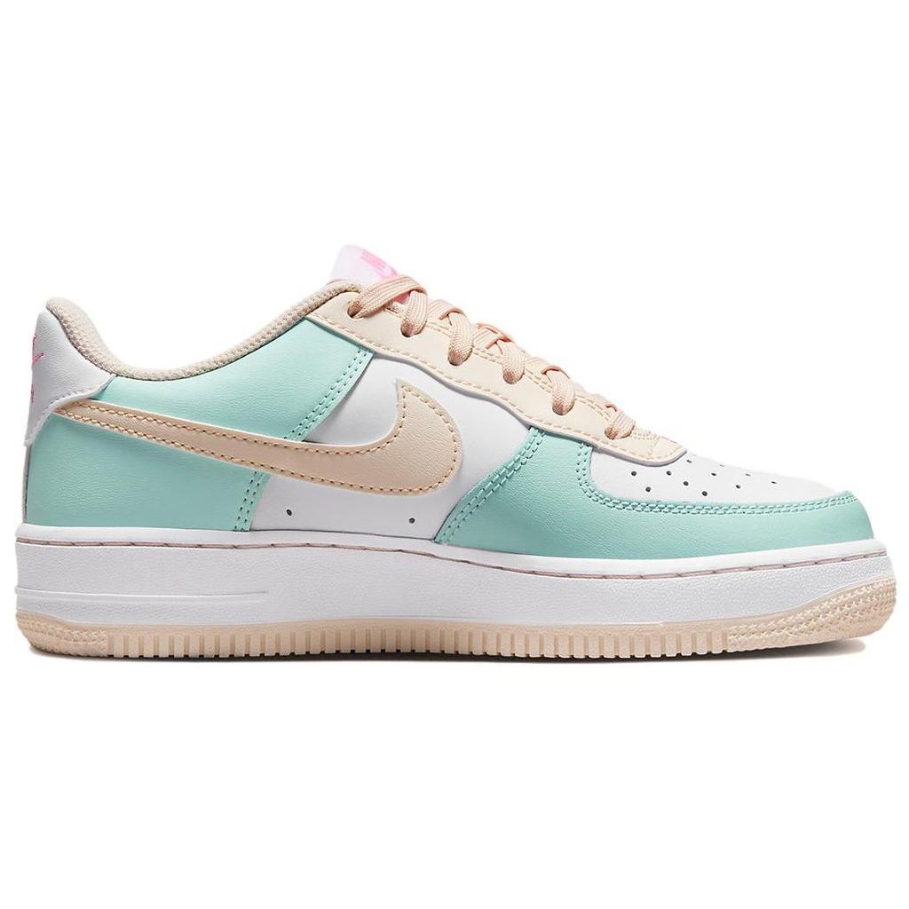 Nike Air Force 1 GS Emerald Rise Guava Ice Kids Sneakers Green White Pink-Spell DV7762-300