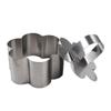 1PC Heart-shaped Five-pointed Star Biscuit Stainless Steel Mold Salad Diy Bakeware Tool Cake Tool Salad Dessert Sushi Tool