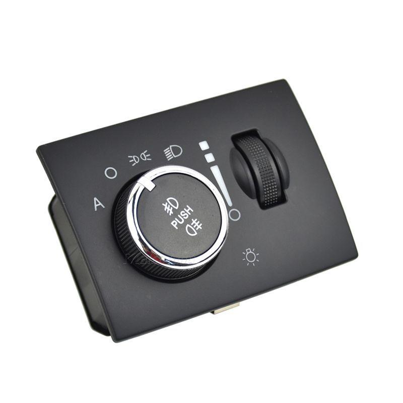 Authentic 1 Pcs Car Headlight Switch Fog Light Switch Rotary Button 68189157AA For Jeep Grand Cherokee 2014-2015