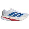 Adidas Adizero Boston 13 Breathable Casual Running Shoes Women's White Blue JP9248