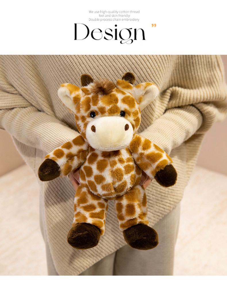 Sevimli Orman Hayvanı Peluş Bebek: Çocuklar İçin Yaratıcı Hediyelik & Erken Eğitim Oyuncağı