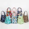 Insulated Picnic Bag Printed Handbag Tote Bag Thermal Lunch Bag Student