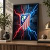 Atletico Madrid Diamond Painting Kit 5D Full Drill DIY Diamond Mosaic Wall Art Home Decor