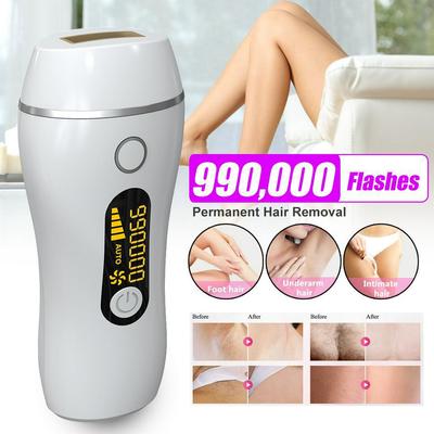 12V 3A 990000 Flash Professional Permanent IPL Epilator Laser Hair Removal LCD Display Bikini Painless Hair Remover Epilator Machine