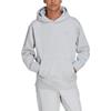 adidas Felpa Adicolor Contempo Grigio Chiaro Melange Uomo Streetwear IC4998
