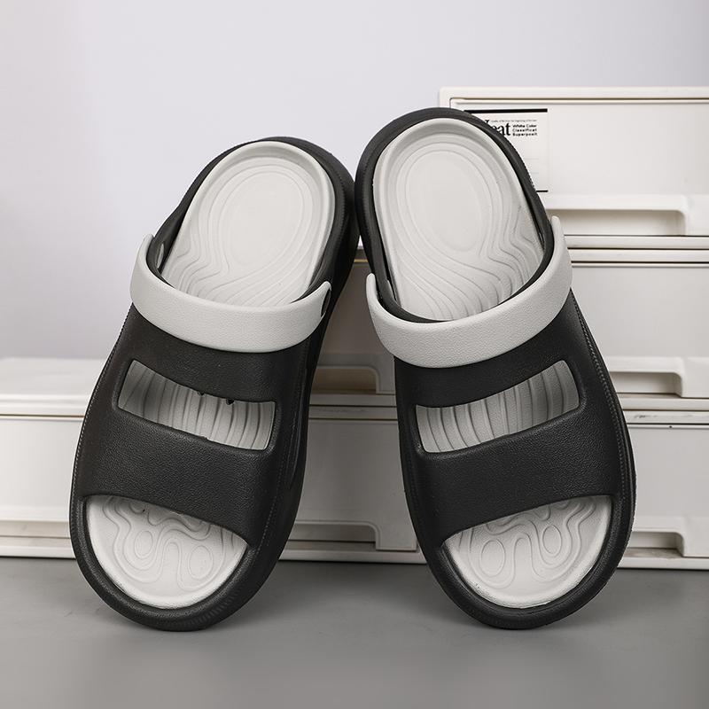 Fashion Men's EVA Slippers Fashionable Summer Breathable Comfortable Non-slip Home Shoes Outdoor Holiday Beach Shoe Casual Garden Shoes