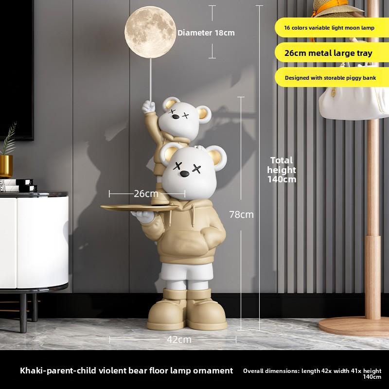 Groot Figurines Living Room Moonlight Sofa Beside Storage Organizer Tray Piggy Bank Personal Cabinet Entrance Modern Room Decor