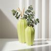 Tall Ceramic Vase Slim Flower Vase Corner Decor Minimalist Style Porcelain Vases for Living Room