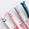 12Pcs Animals Panda Erasable Gel Pen 0.5Mm Blue Black Erasable Pen Refills Rods Washable Handle School Supplies Stationery