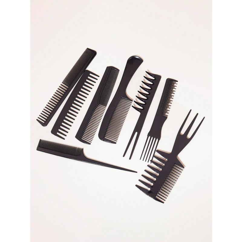 Styling Comb Set, 8Pcs Styling Comb Set, Hairdressing Tools Professional Hair Comb, Suitable For Hairstyles Hair Brush, Comb, Hair Tools