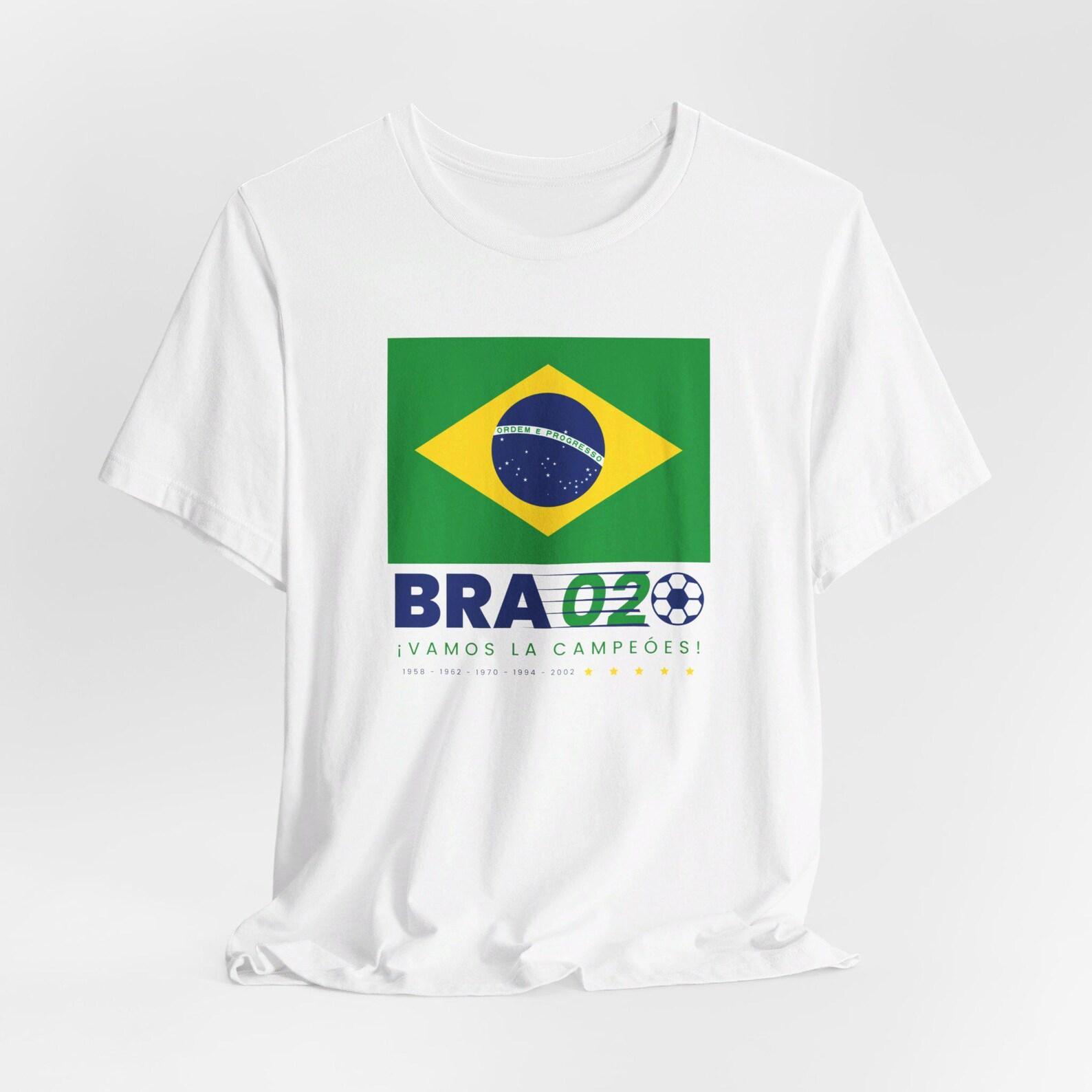 Brazil 02 World Cup T-shirt: Soccer Heritage, Ronaldinho Era M